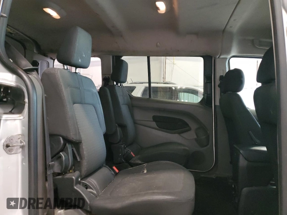 2019 Ford Transit Connect XLT with VIN NM0GE9F23K1406216, listed as a Copart auction lot 58146145 with 105,015 mi miles and Non repairable. Bid and sale history available at DreamBid. Image 11.