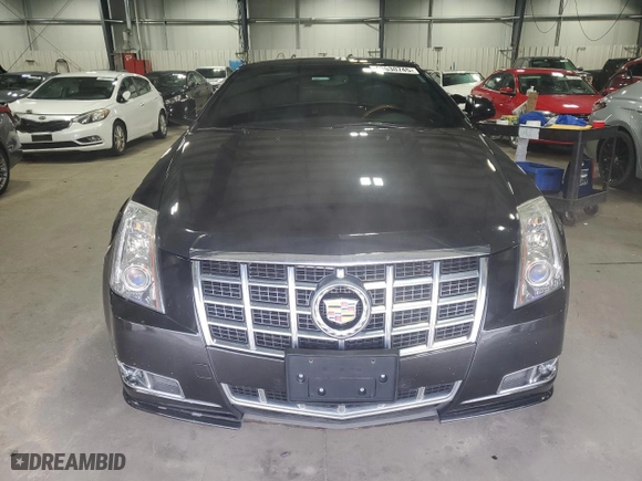 2013 Cadillac CTS Coupe Premium with VIN 1G6DS1E39D0100885, listed as a Copart auction lot 43530745 with 121,045 mi miles and Salvage Title. Bid and sale history available at carsss.com. Image 5.