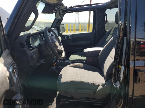2024 Jeep Wrangler Sahara z VIN 1C4RJXP6XRW274744, wystawiony jako Copart lot #48572555 z przebiegiem 26 306 mil mil oraz Szkoda całkowita • Salvage title. Historia ofert i sprzedaży dostępna na DreamBid. Obrazek 7.