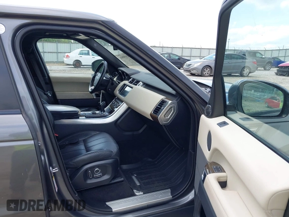 2016 Land Rover Range Rover Sport HSE with VIN SALWR2PF0GA659599, listed as a IAAI auction lot 42458860 with 130,607 mi miles and . Bid and sale history available at DreamBid. Image 5.