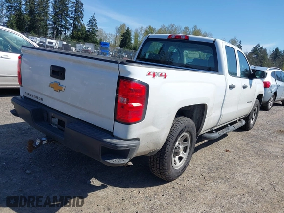 2017 Chevrolet Silverado 1500 Work Truck with VIN 1GCVKNEC6HZ336243, listed as a IAAI auction lot 41985600 with 162,203 mi miles. Bid and sale history available at carsss.com. Image 4.