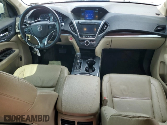 2014 Acura MDX Technology with VIN 5FRYD3H42EB007510, listed as a Copart auction lot 54881735 with 227,072 mi miles and Salvage Title. Bid and sale history available at carsss.com. Image 8.