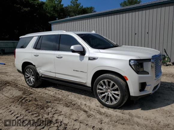 2022 GMC Yukon Denali with VIN 1GKS1DKL6NR213501, listed as a Copart auction lot 71684664 with 39,543 mi miles and Salvage Title. Bid and sale history available at carsss.com. Image 4.