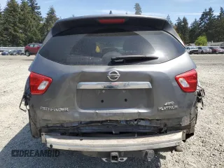 2020 Nissan Pathfinder Platinum with VIN 5N1DR2DM9LC588012, listed as a Copart auction lot 55823095 with 75,052 mi miles and Salvage title. Bid and sale history available at DreamBid. Image 6.
