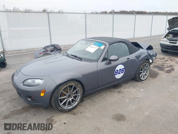 2006 Mazda MX-5 Miata Grand Touring with VIN JM1NC25F760103866, listed as a IAAI auction lot 40879777 with 50,209 mi miles and . Bid and sale history available at DreamBid. Image 18.