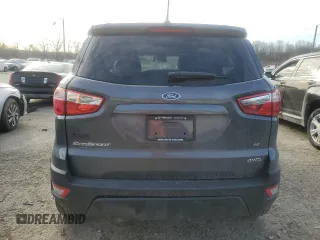 2021 Ford EcoSport SE with VIN MAJ6S3GL3MC440018, listed as a Copart auction lot 47385495 with 40,417 mi miles and Salvage title. Bid and sale history available at DreamBid. Image 6.