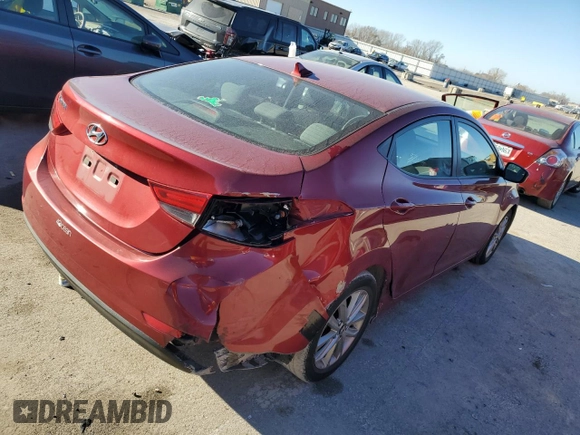 2014 Hyundai Elantra SE with VIN 5NPDH4AE6EH533542, listed as a Copart auction lot 83096254 with 192,817 mi miles and Salvage Title. Bid and sale history available at DreamBid. Image 3.