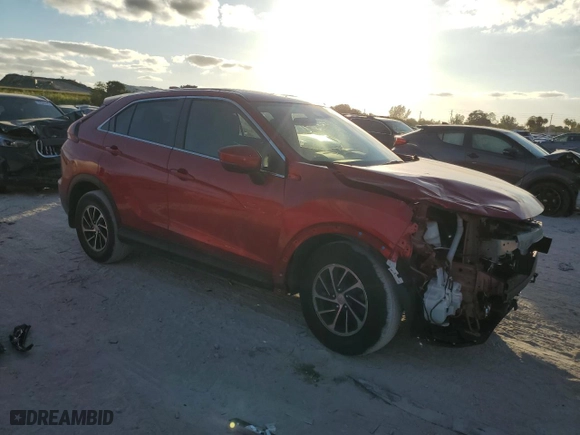 2022 Mitsubishi Eclipse Cross ES with VIN JA4ASUAA0NZ055915, listed as a Copart auction lot 83782804 with 34,896 mi miles and Salvage Title. Bid and sale history available at carsss.com. Image 4.