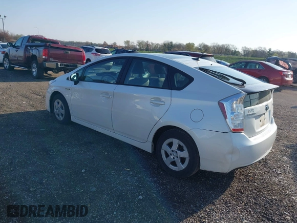 2010 Toyota Prius II with VIN JTDKN3DU9A1016170, listed as a IAAI auction lot 41934229 with 74,363 mi miles. Bid and sale history available at carsss.com. Image 3.