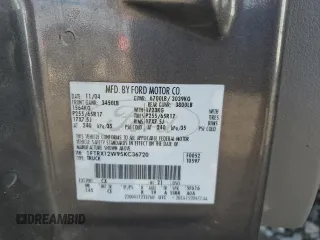 2006 Ford F-150 STX z VIN 1FTRX12W95KC36720, wystawiony jako Copart lot #55571735 z przebiegiem 195 850 mil mil oraz Nie do naprawy • Non repairable. Historia ofert i sprzedaży dostępna na DreamBid. Obrazek 12.