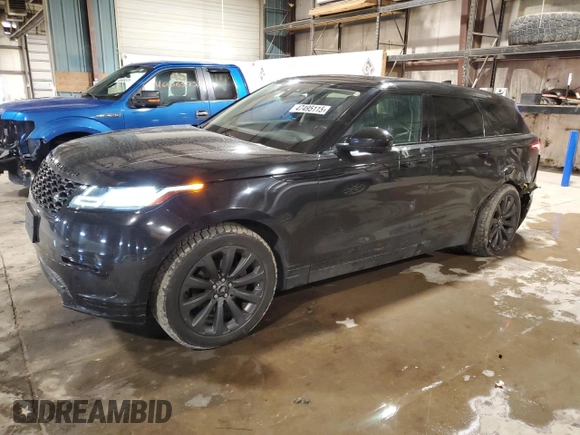 2018 Land Rover Range Rover Velar S with VIN SALYB2RX1JA732456, listed as a Copart auction lot 47495115 with 124,810 mi miles and Salvage title. Bid and sale history available at DreamBid. Image 1.