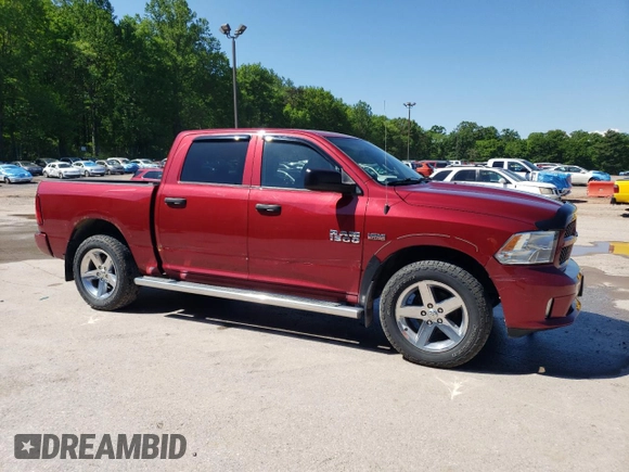 2014 Ram 1500 Express z VIN 1C6RR7KT0ES468715, wystawiony jako Copart lot #55983505 z przebiegiem 116 553 mil mil oraz Szkoda całkowita • Salvage title. Historia ofert i sprzedaży dostępna na DreamBid. Obrazek 4.