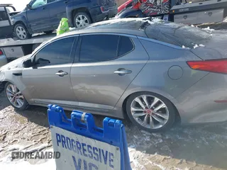 2015 Kia Optima SX Turbo with VIN 5XXGR4A63FG449274, listed as a IAAI auction lot 41600422 with 158,133 mi miles. Bid and sale history available at carsss.com. Image 14.