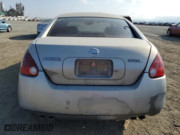 2005 Nissan Maxima 3.5 SL with VIN 1N4BA41E55C825096, listed as a Copart auction lot 75951684 with 160,277 mi miles and Clean Title. Bid and sale history available at carsss.com. Image 6.