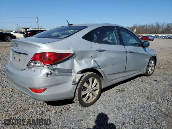2012 Hyundai Accent GLS with VIN KMHCU4AE2CU210269, listed as a Copart auction lot 49401535 with 143,832 mi miles and Non Repairable. Bid and sale history available at carsss.com. Image 3.