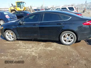 2018 Ford Fusion SE with VIN 3FA6P0HD8JR201925, listed as a IAAI auction lot 41828166 with 144,385 mi miles. Bid and sale history available at carsss.com. Image 14.