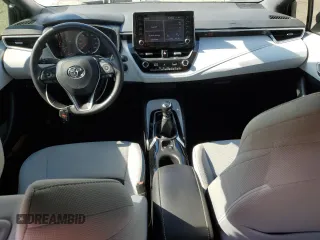 2022 Toyota Corolla Hatchback SE with VIN JTNB4MBE9N3187897, listed as a Copart auction lot 44676025 with 37,321 mi miles and Salvage Title. Bid and sale history available at carsss.com. Image 8.