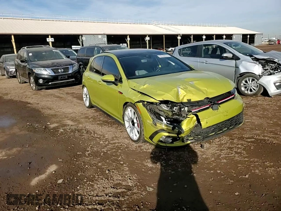2022 Volkswagen Golf GTI Autobahn with VIN WVW687CD8NW120319, listed as a Copart auction lot 82550374 with 28,015 mi miles and Salvage Title. Bid and sale history available at carsss.com. Image 11.