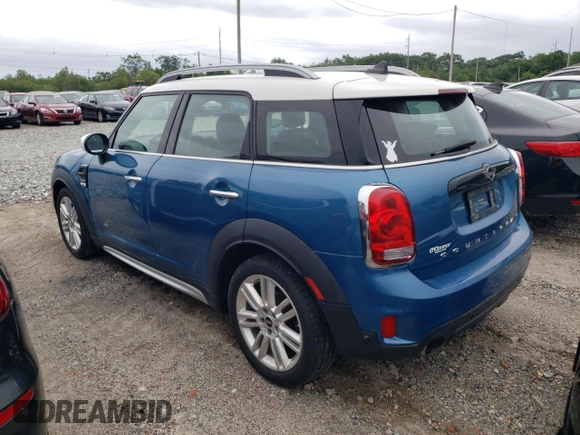 2020 MINI Countryman Cooper with VIN WMZYW5C07L3L04360, listed as a Copart auction lot 59666645 with 78,282 mi miles and Salvage title. Bid and sale history available at DreamBid. Image 2.
