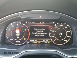 2017 Audi Q7 Prestige with VIN WA1VAAF75HD002676, listed as a Copart auction lot 49992565 with 143,814 mi miles and Salvage Title. Bid and sale history available at carsss.com. Image 9.