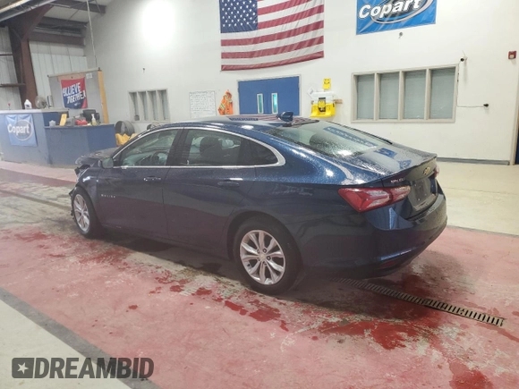 2019 Chevrolet Malibu LT with VIN 1G1ZD5ST4KF188000, listed as a Copart auction lot 51303215 with 72,959 mi miles and Salvage Title. Bid and sale history available at DreamBid. Image 2.