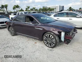 2019 Lincoln Continental Select with VIN 1LN6L9TK8K5600303, listed as a Copart auction lot 51618845 with 35,511 mi miles and Salvage Title. Bid and sale history available at carsss.com. Image 4.
