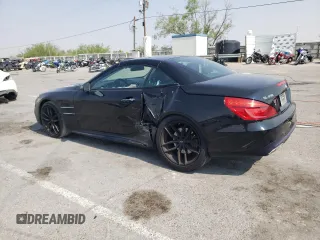 2018 Mercedes-Benz SL 550 with VIN WDDJK7DA9JF050023, listed as a Copart auction lot 64726874 with 48,126 mi miles and Salvage title. Bid and sale history available at DreamBid. Image 2.