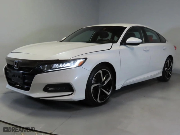 2019 Honda Accord Sedan Sport 1.5T with VIN 1HGCV1F35KA149248, listed as a Copart auction lot 48583855 with 85,876 mi miles and Salvage Title. Bid and sale history available at carsss.com. Image 2.