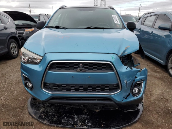 2013 Mitsubishi Outlander Sport SE with VIN 4A4AR4AU6DE011492, listed as a Copart auction lot 43441355 with 89,797 mi miles and Salvage Title. Bid and sale history available at carsss.com. Image 5.