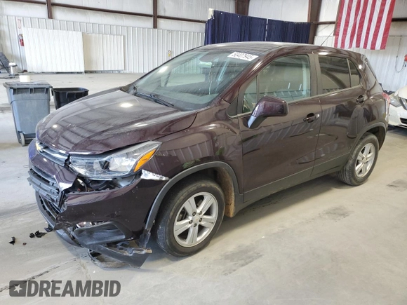 2020 Chevrolet Trax LS with VIN KL7CJKSB9LB344808, listed as a Copart auction lot 50407945 with 138,911 mi miles and Salvage Title. Bid and sale history available at DreamBid. Image 1.