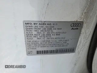 2012 Audi Q7 Prestige with VIN WA1WMAFE9CD004112, listed as a Copart auction lot 69120304 with 110,108 mi miles and Salvage title. Bid and sale history available at DreamBid. Image 14.