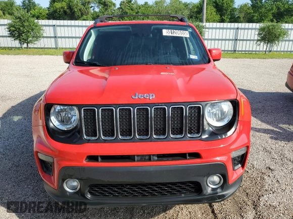2020 Jeep Renegade Latitude with VIN ZACNJBBB8LPL41025, listed as a Copart auction lot 55120655 with 75,101 mi miles and Clean title. Bid and sale history available at DreamBid. Image 5.