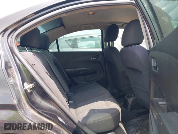 2013 Chevrolet Sonic LT with VIN 1G1JC5SH6D4245940, listed as a IAAI auction lot 42124231 with 1 mi miles. Bid and sale history available at carsss.com. Image 8.
