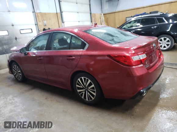 2018 Subaru Legacy Premium with VIN 4S3BNAF69J3031033, listed as a Copart auction lot 56477085 with 40,852 mi miles and Salvage title. Bid and sale history available at DreamBid. Image 2.