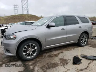 2019 Dodge Durango GT Plus z VIN 1C4RDJDG1KC626487, wystawiony jako Copart lot #54419755 z przebiegiem 84 994 mil mil oraz Szkoda całkowita • Salvage title. Historia ofert i sprzedaży dostępna na DreamBid. Obrazek 1.