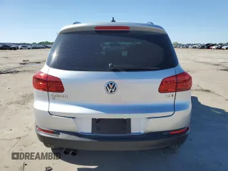 2017 Volkswagen Tiguan S with VIN WVGAV7AX3HK008793, listed as a Copart auction lot 54086385 with 82,400 mi miles and Salvage Title. Bid and sale history available at DreamBid. Image 6.
