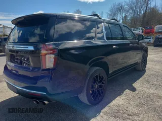 2023 Chevrolet Suburban Premier with VIN 1GNSKFKDXPR118527, listed as a Copart auction lot 49397994 with 17,039 mi miles and . Bid and sale history available at DreamBid. Image 4.