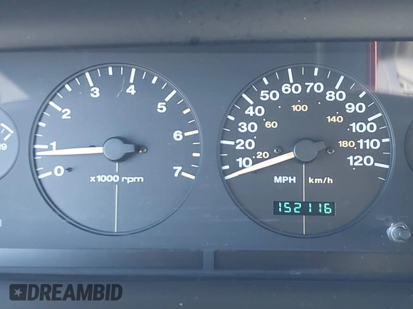 1996 Jeep Grand Cherokee Laredo with VIN 1J4FX58S8TC169575, listed as a IAAI auction lot 40971134 with 152,116 mi miles. Bid and sale history available at carsss.com. Image 7.