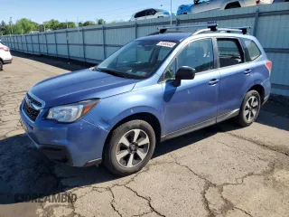 2017 Subaru Forester with VIN JF2SJABCXHH555040, listed as a Copart auction lot 55985445 with 130,742 mi miles and Salvage Title. Bid and sale history available at DreamBid. Image 1.