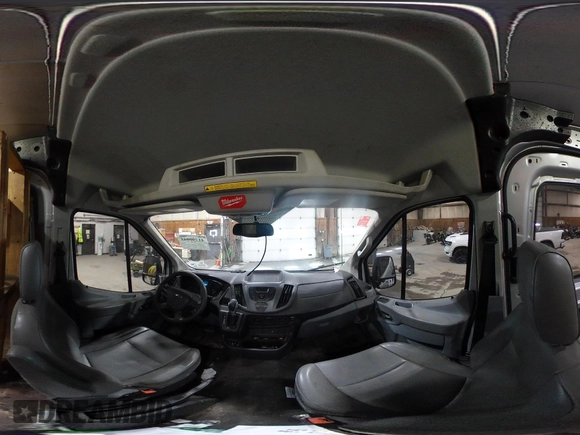 2015 Ford Transit Cargo with VIN 1FTNR1CM6FKA19083, listed as a IAAI auction lot 41790045 with 56,762 mi miles and . Bid and sale history available at carsss.com. Image 21.