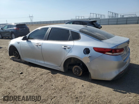 2017 Kia Optima LX with VIN 5XXGT4L35HG122821, listed as a Copart auction lot 59802025 with 163,232 mi miles and Salvage title. Bid and sale history available at DreamBid. Image 2.