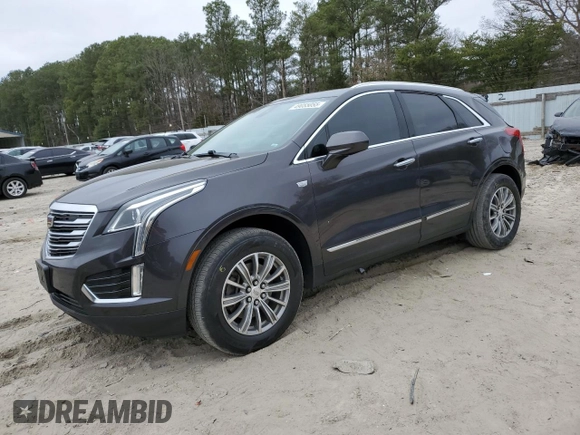 2017 Cadillac XT5 Luxury FWD with VIN 1GYKNBRS5HZ108545, listed as a Copart auction lot 49055055 with 118,157 mi miles and Salvage Title. Bid and sale history available at carsss.com. Image 1.