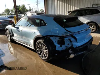 2022 Porsche Taycan 4 with VIN WP0BA2Y13NSA67673, listed as a Copart auction lot 52858563 with 10,690 mi miles and . Bid and sale history available at DreamBid. Image 2.