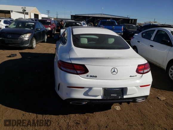2023 Mercedes-Benz C 300 with VIN W1KWJ8EB8PG131247, listed as a Copart auction lot 40616584 with 823 mi miles and . Bid and sale history available at DreamBid. Image 6.