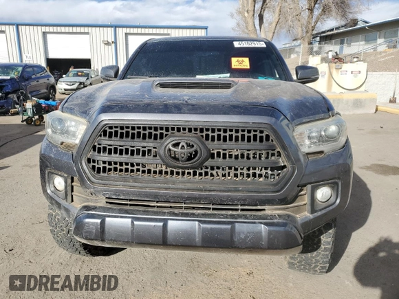 2016 Toyota Tacoma SR with VIN 3TMCZ5AN0GM008035, listed as a Copart auction lot 45102915 with 160,106 mi miles and Salvage Title. Bid and sale history available at carsss.com. Image 5.