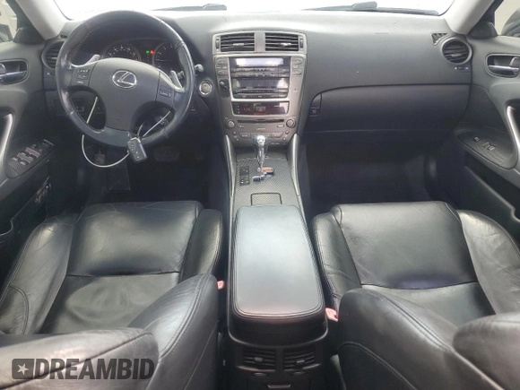 2008 Lexus IS 250 with VIN JTHBK262182070533, listed as a Copart auction lot 57807445 with 189,869 mi miles and Salvage title. Bid and sale history available at DreamBid. Image 8.