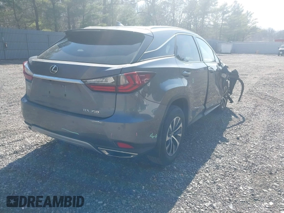 2022 Lexus RX with VIN 2T2HZMDA7NC321027, listed as a IAAI auction lot 41804718 with 44,920 mi miles. Bid and sale history available at carsss.com. Image 4.