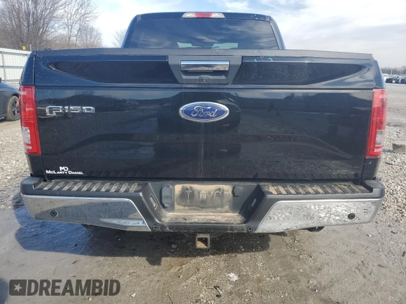 2017 Ford F-150 XL with VIN 1FTEW1CP8HFA07340, listed as a Copart auction lot 46531275 with 97,608 mi miles and Salvage Title. Bid and sale history available at carsss.com. Image 6.