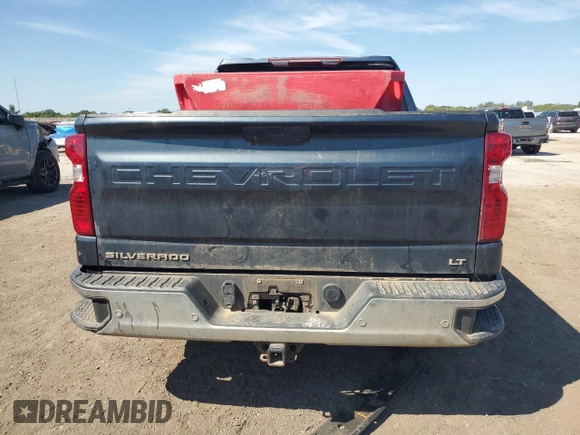 2020 Chevrolet Silverado 1500 LT with VIN 3GCPWCED7LG414760, listed as a Copart auction lot 47257265 with 102,446 mi miles and Non Repairable. Bid and sale history available at carsss.com. Image 6.