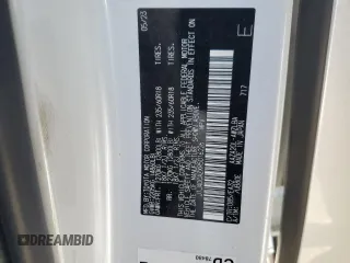 2024 Lexus NX 250 with VIN JTJADCAZXR5016226, listed as a Copart auction lot 43197805 with 17,640 mi miles and Salvage title. Bid and sale history available at DreamBid. Image 16.